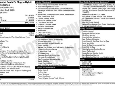 Photo of a 2023 Hyundai Santa FE Plug-In Hybrid AWD SEL Convenience 4DR Crossover for sale
