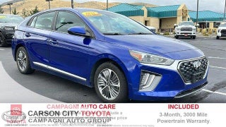 2021 Hyundai IONIQ Plug-in Hybrid with Intense Blue Exterior