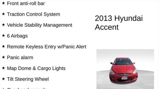 2013 Hyundai ACCENT GLS