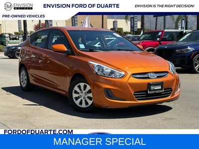 2016 Hyundai Accent SE 4DR Hatchback 6A