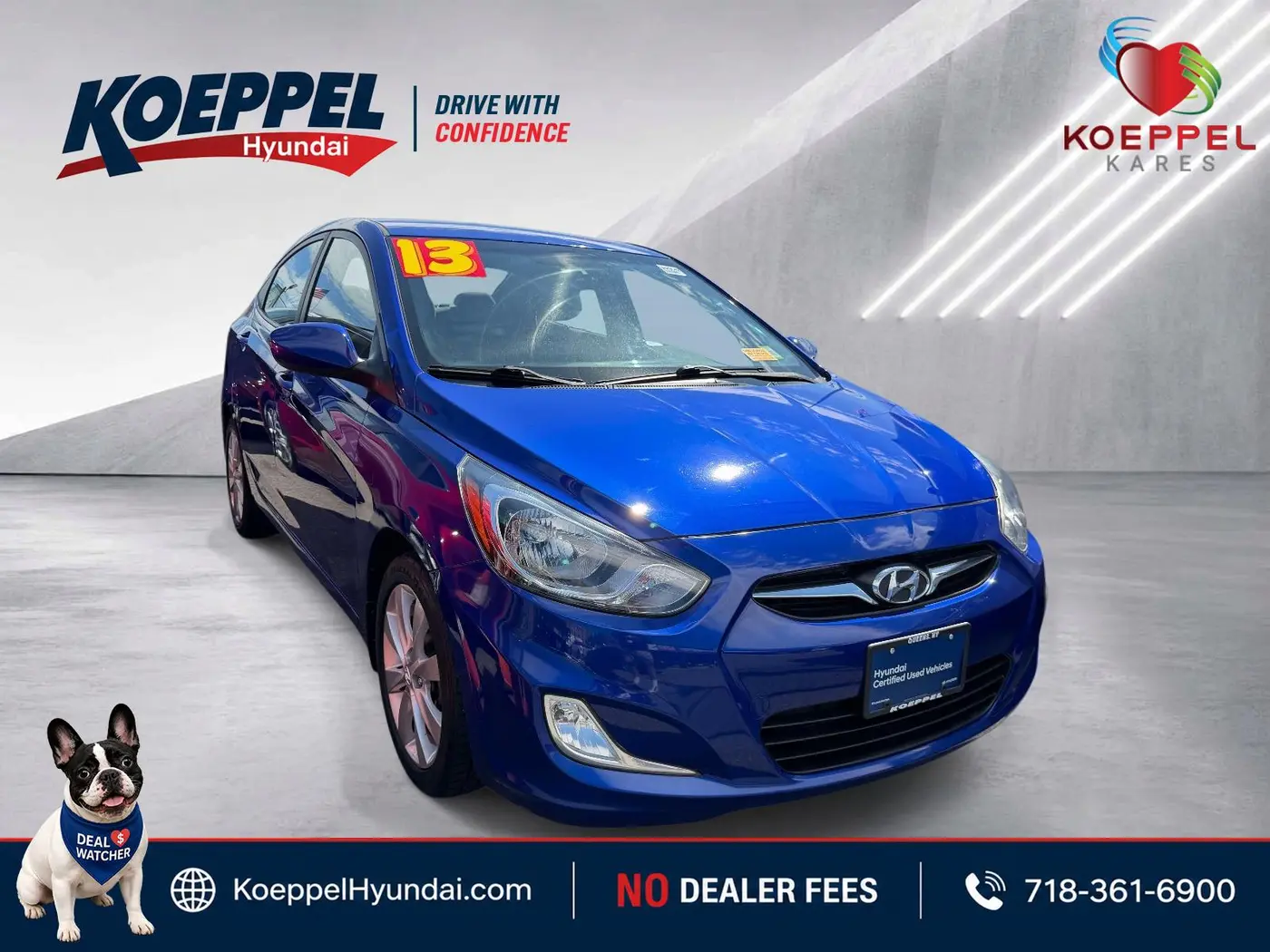 2013 Hyundai Accent - $10,348