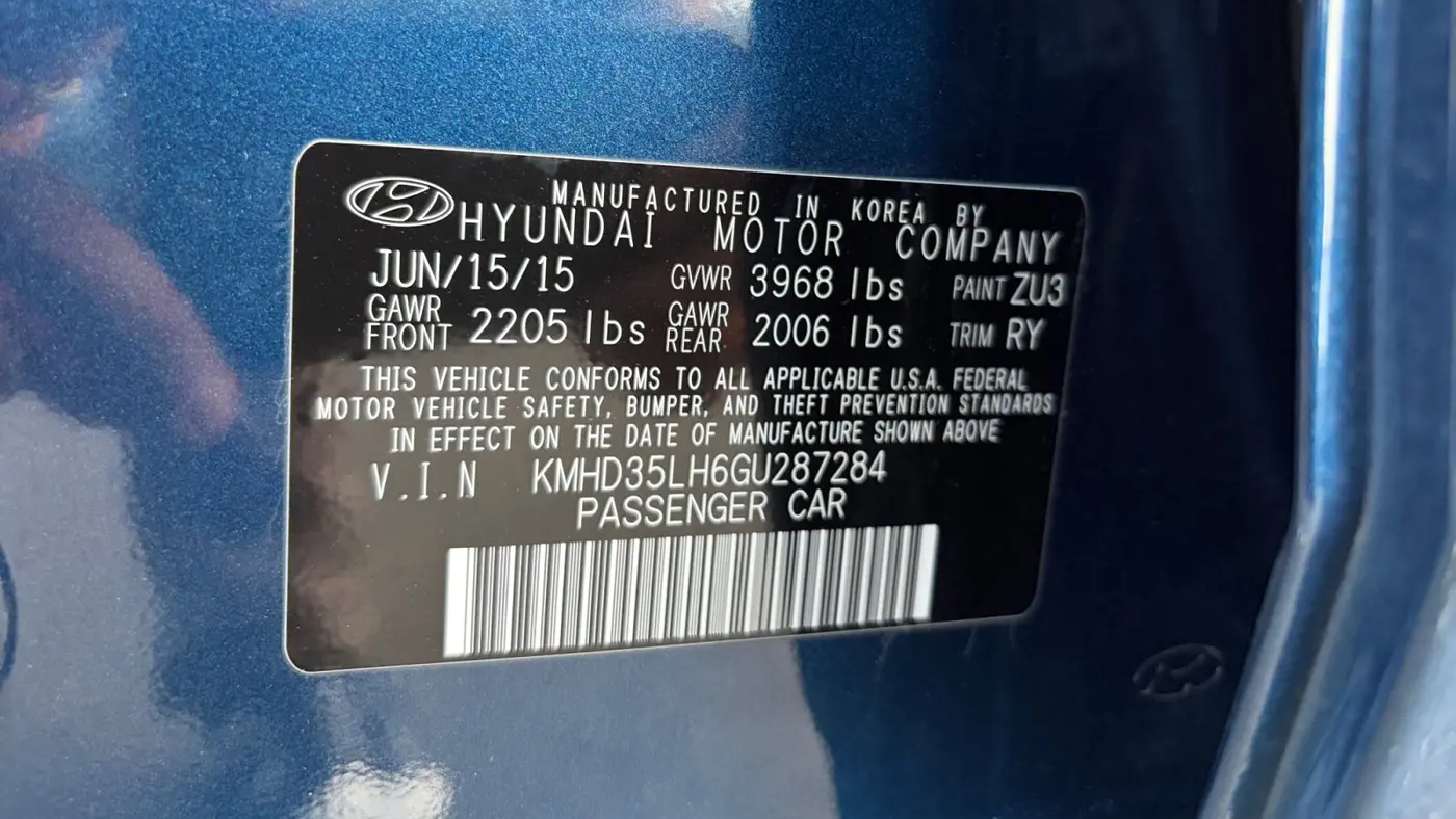2016 Hyundai ELANTRA GT Base