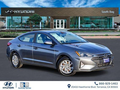 2019 Hyundai Elantra SE 4DR Sedan 6M