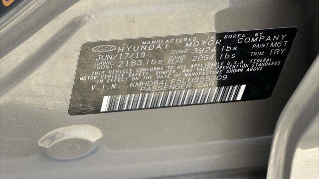 2020 Hyundai ELANTRA SEL