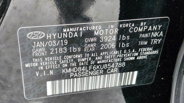 2019 Hyundai ELANTRA Limited