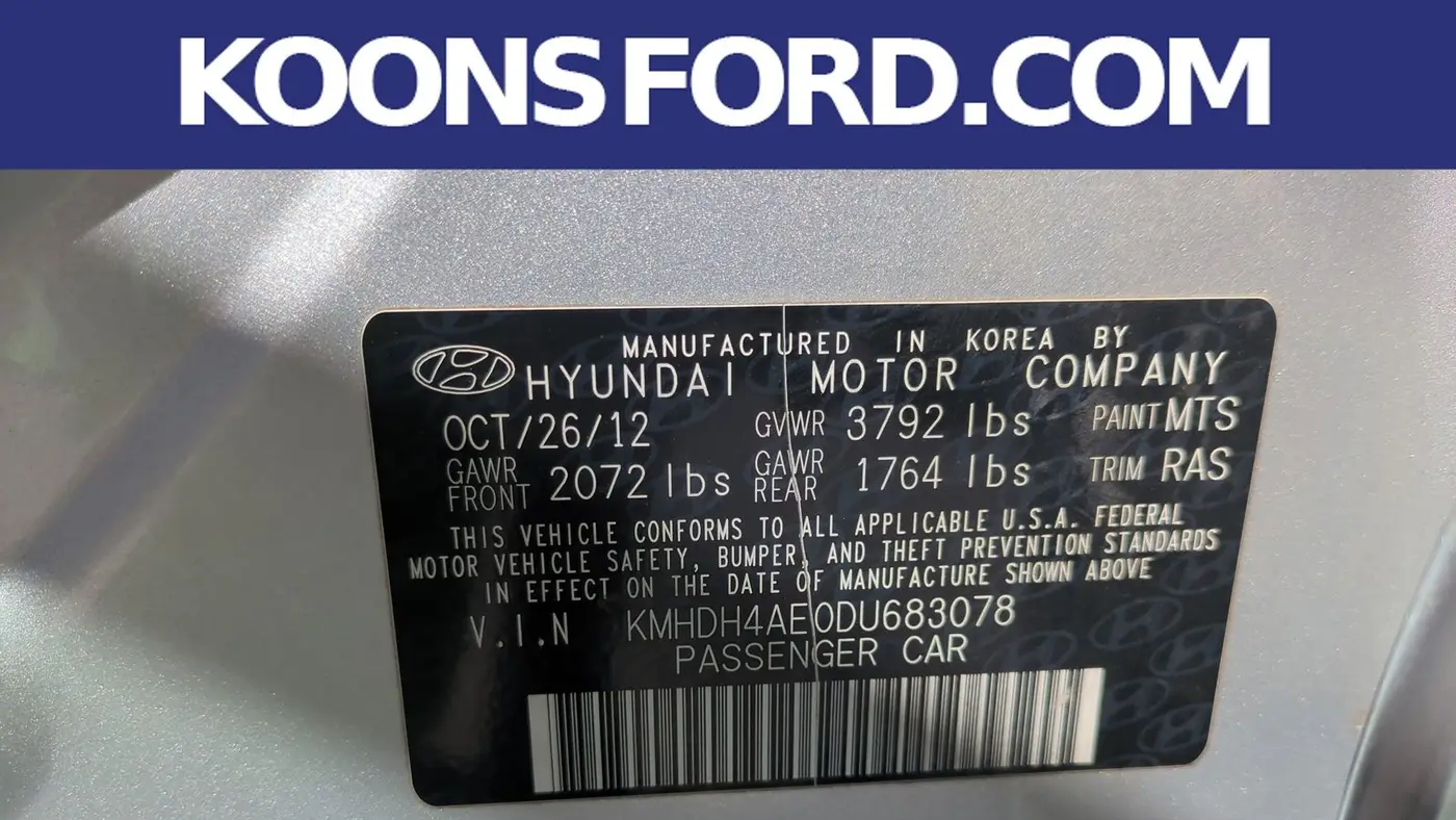 2013 Hyundai ELANTRA GLS
