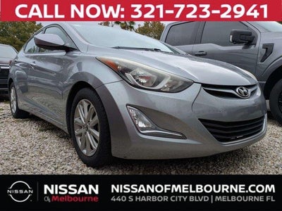 2014 Hyundai Elantra SE 4DR Sedan 6A