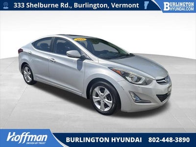 2016 Hyundai Elantra Value Edition 4DR Sedan 6A