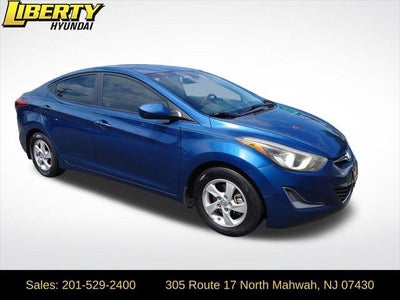 2015 Hyundai Elantra SE 4DR Sedan 6M