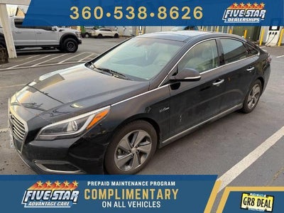 2017 Hyundai Sonata Hybrid Limited 4DR Sedan W/BLUE Pearl Interior