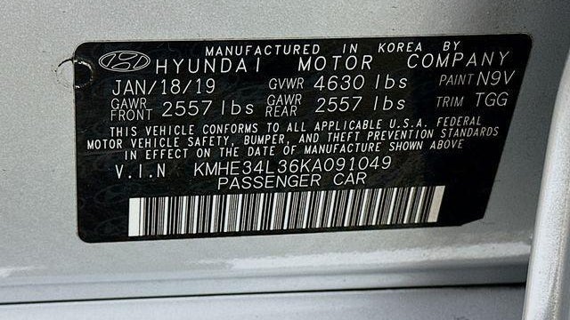 2019 Hyundai SONATA Hybrid Limited