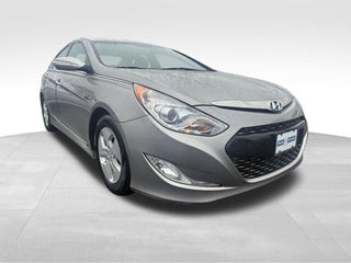 2012 Hyundai SONATA Hybrid with Hyper Silver Metallic Exterior