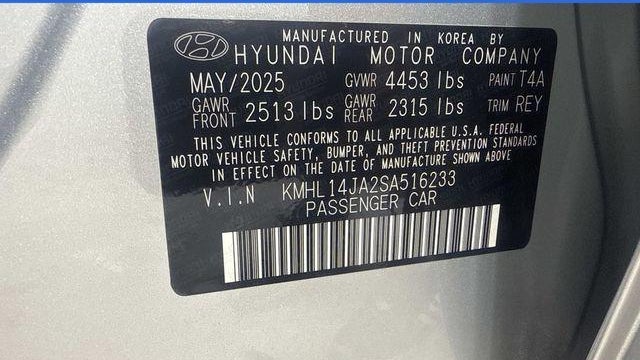 2025 Hyundai SONATA SEL Convenience