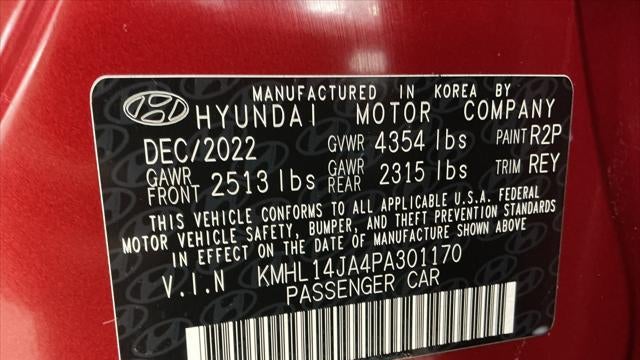 2023 Hyundai SONATA SEL