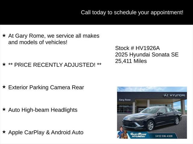 2025 Hyundai Sonata - $23,385