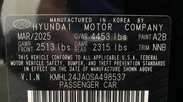2025 Hyundai SONATA SE