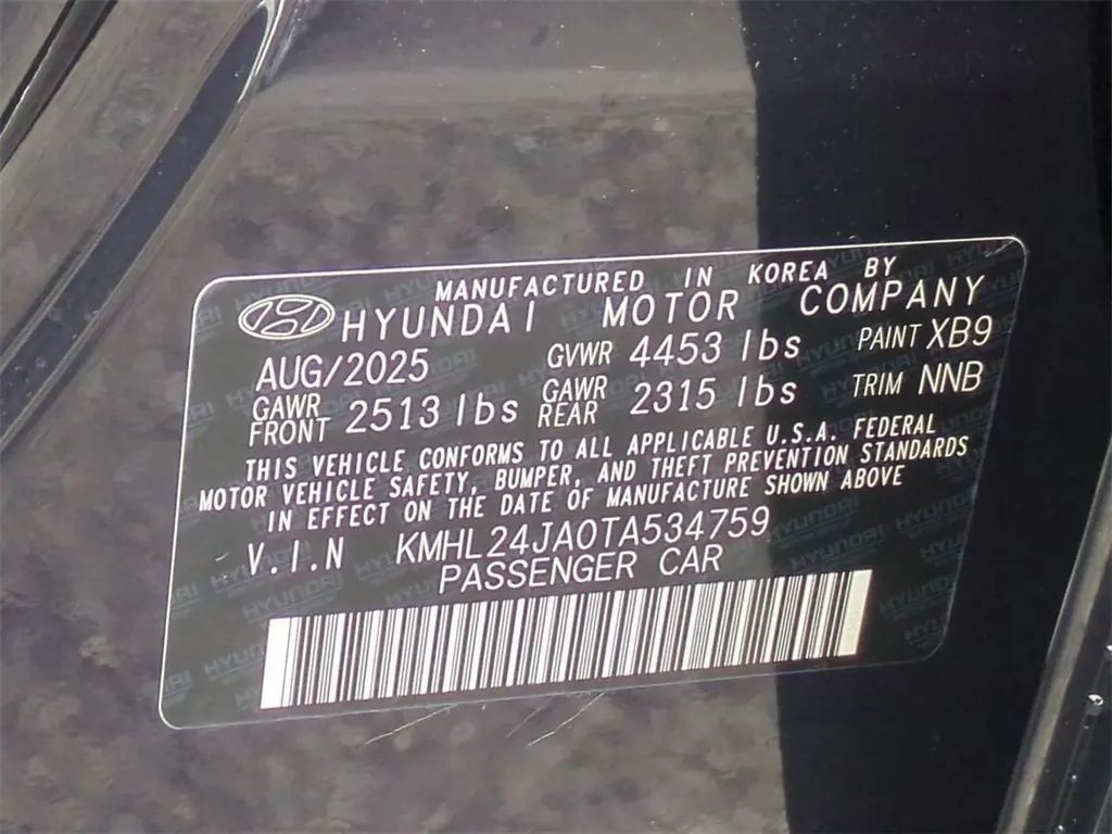 2026 Hyundai Sonata - $26,817