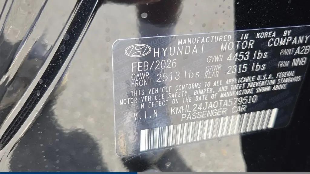 2026 Hyundai SONATA SE