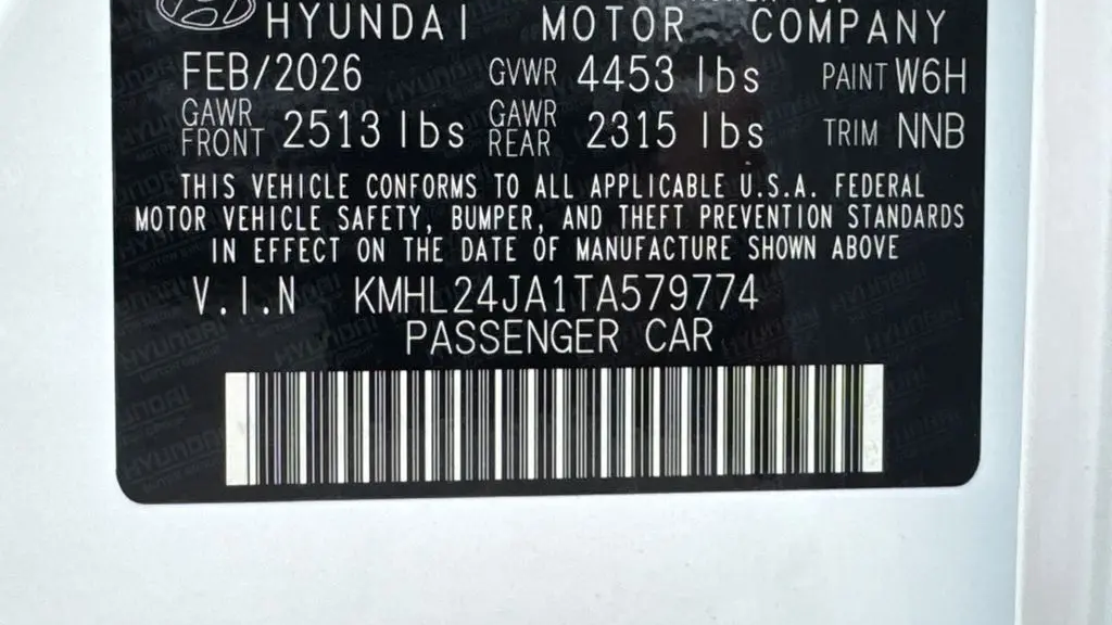 2026 Hyundai SONATA SE
