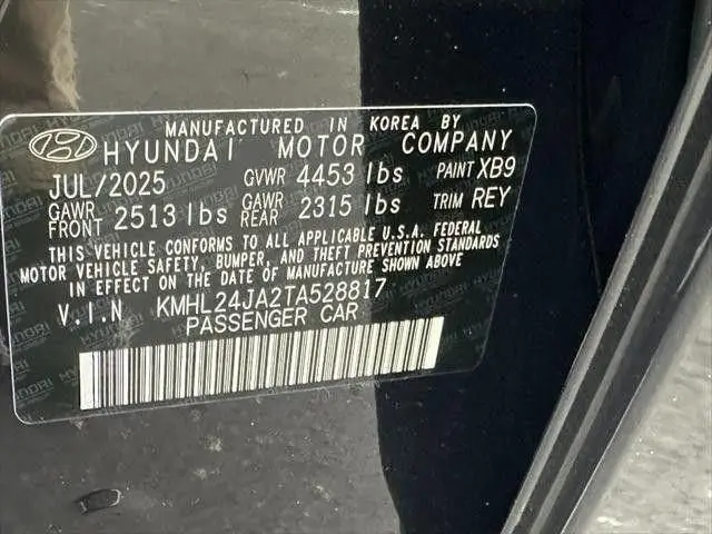 2026 Hyundai Sonata - $24,177