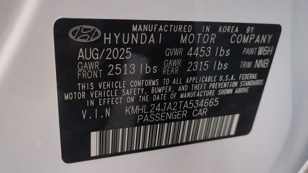 2026 Hyundai SONATA SE