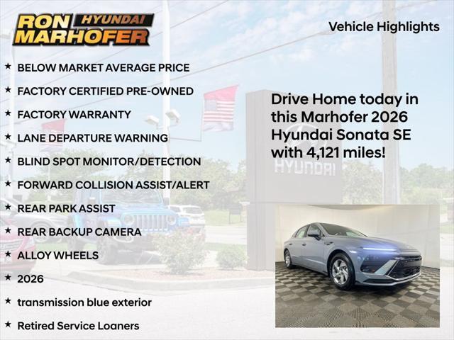2026 Hyundai Sonata - $24,250