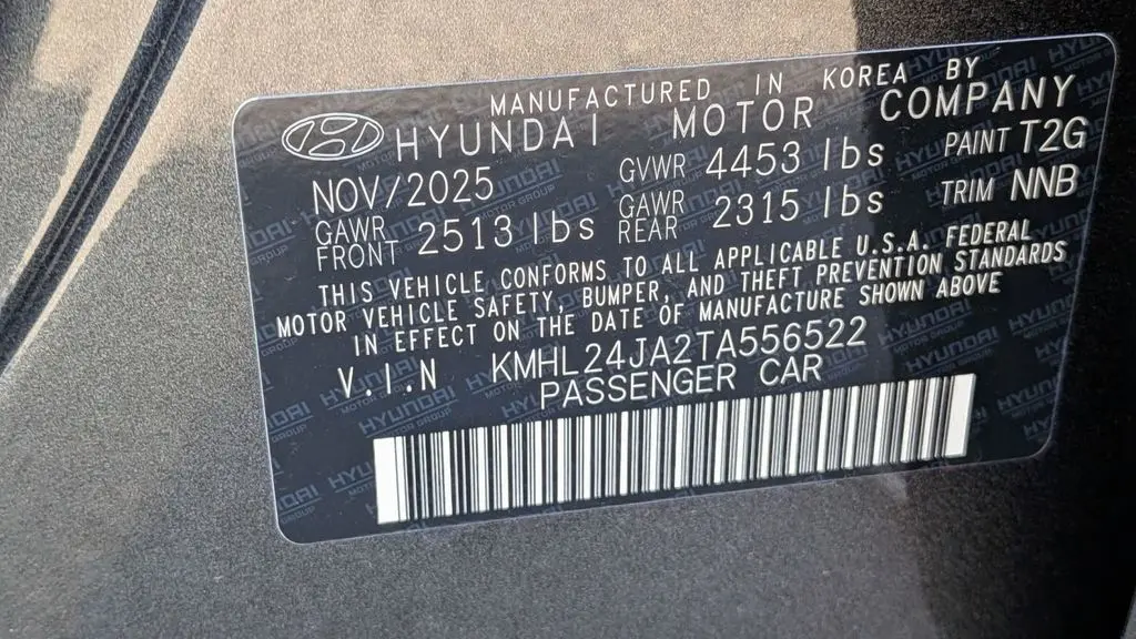 2026 Hyundai SONATA SE