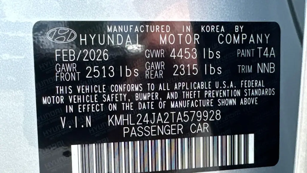2026 Hyundai SONATA SE