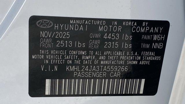 2026 Hyundai SONATA SE