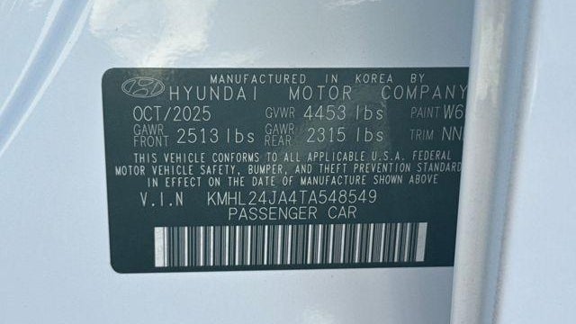 2026 Hyundai SONATA SE