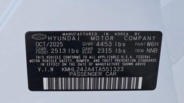 2026 Hyundai SONATA SE