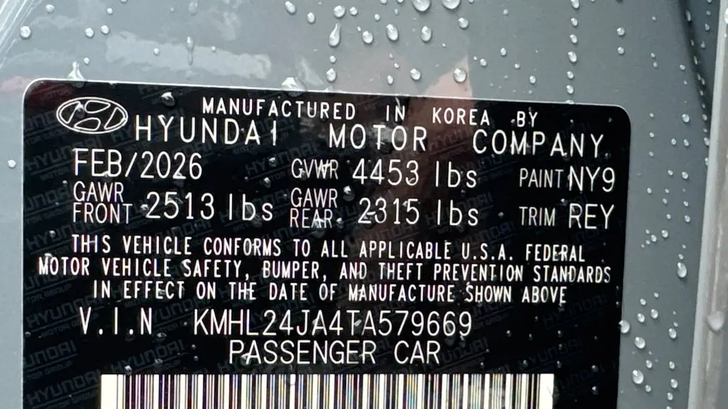 2026 Hyundai SONATA SE