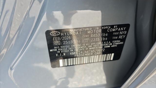 2026 Hyundai SONATA SE