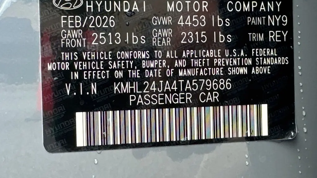 2026 Hyundai SONATA SE