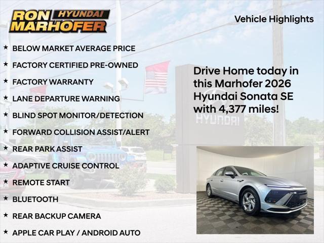 2026 Hyundai Sonata - $23,600