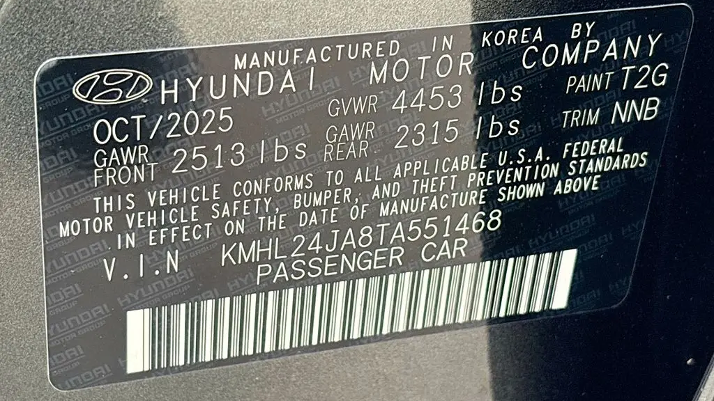 2026 Hyundai SONATA SE