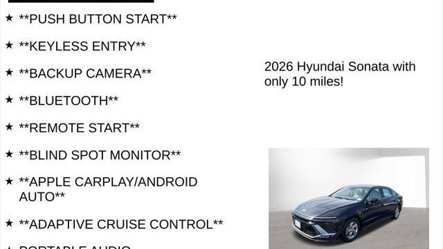 2026 Hyundai SONATA SE