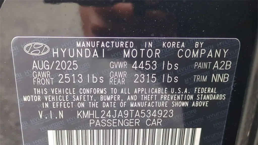 2026 Hyundai SONATA SE