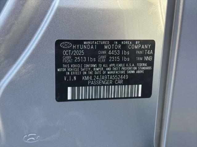 2026 Hyundai Sonata - $24,638
