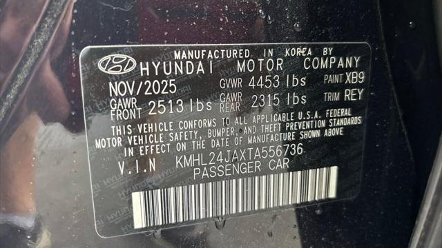 2026 Hyundai SONATA SE