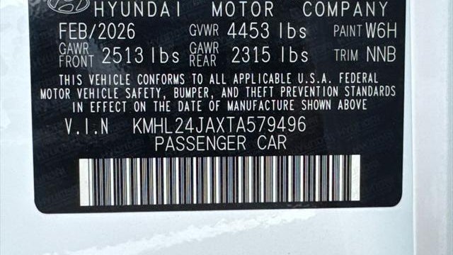 2026 Hyundai SONATA SE