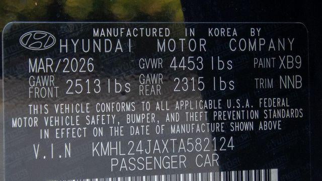 2026 Hyundai SONATA SE