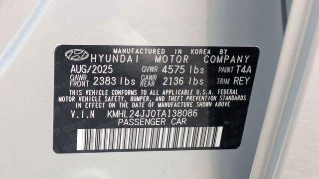 2026 Hyundai SONATA Hybrid Blue