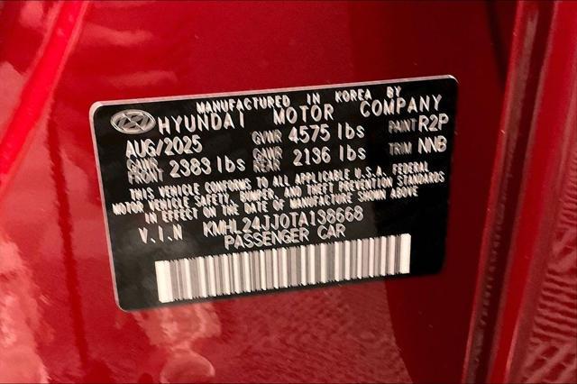 2026 Hyundai Sonata - $28,577