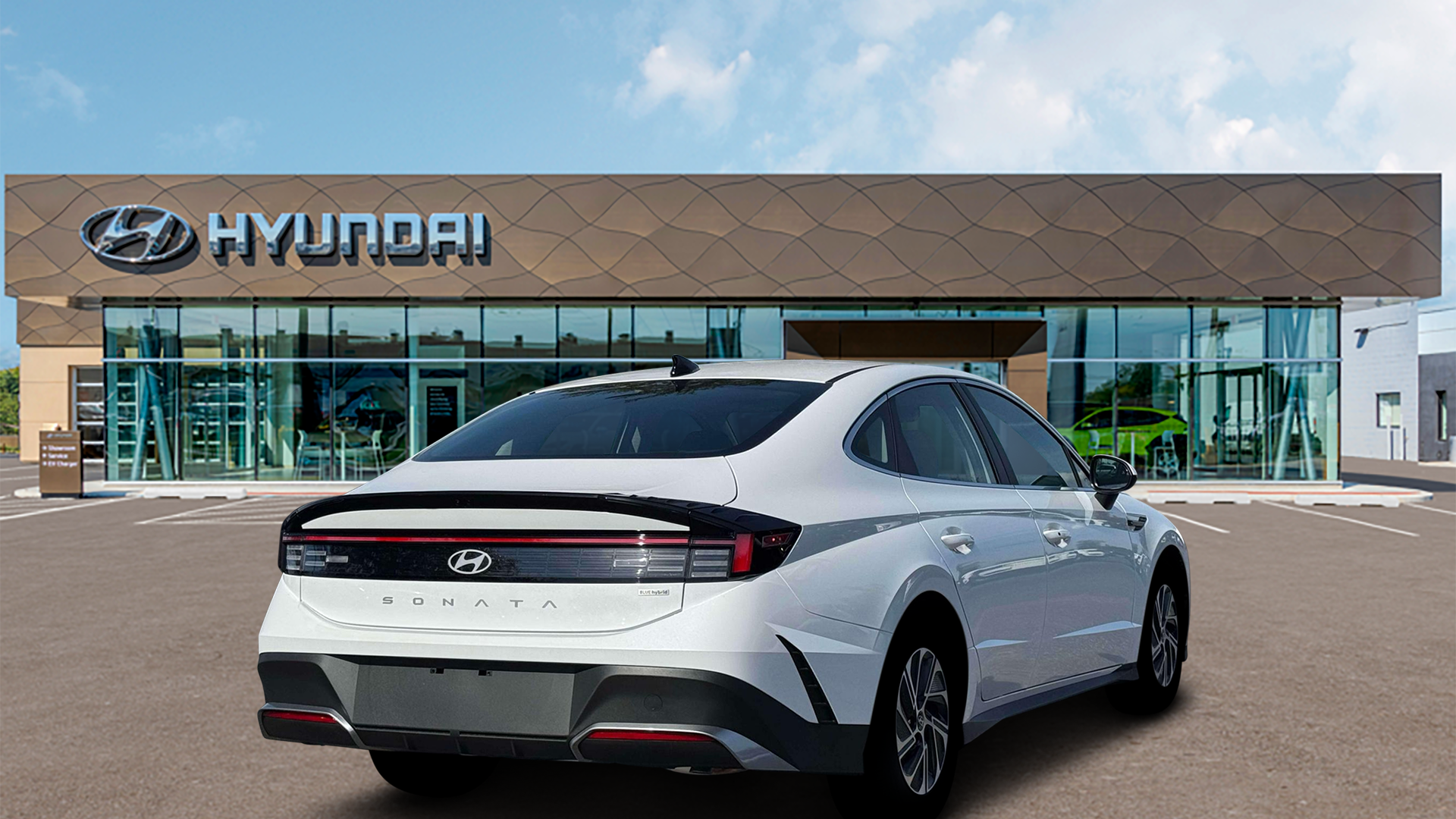 2026 Hyundai SONATA Hybrid Blue