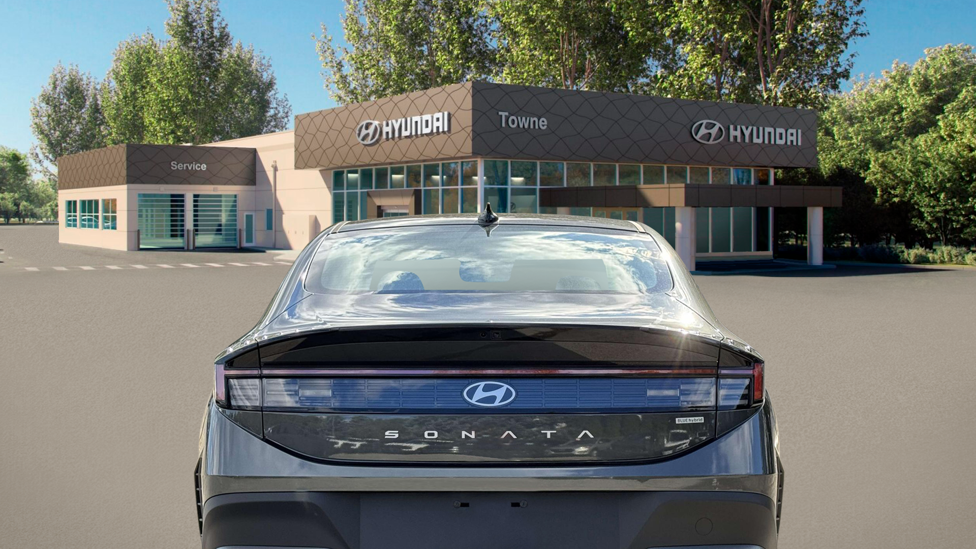 2026 Hyundai SONATA Hybrid Blue