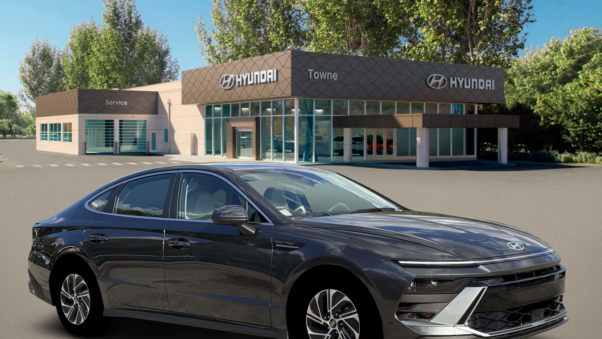 2026 Hyundai SONATA Hybrid Blue