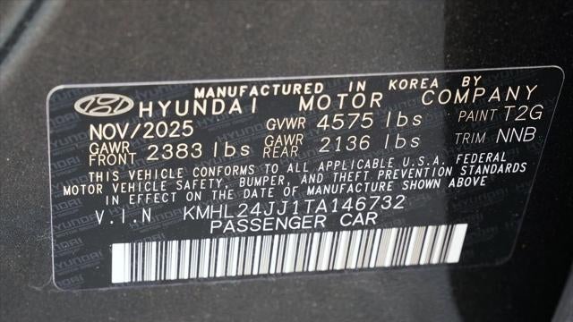 2026 Hyundai SONATA Hybrid Blue