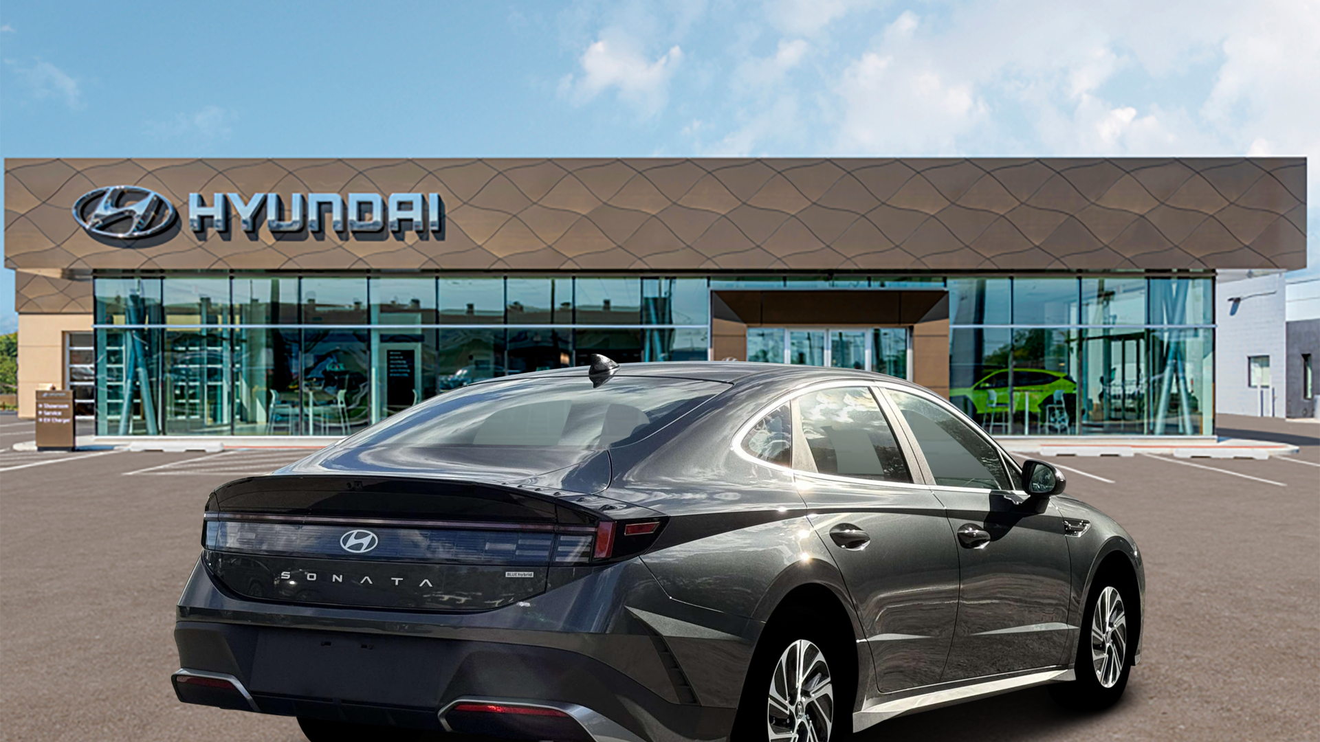 2026 Hyundai SONATA Hybrid Blue