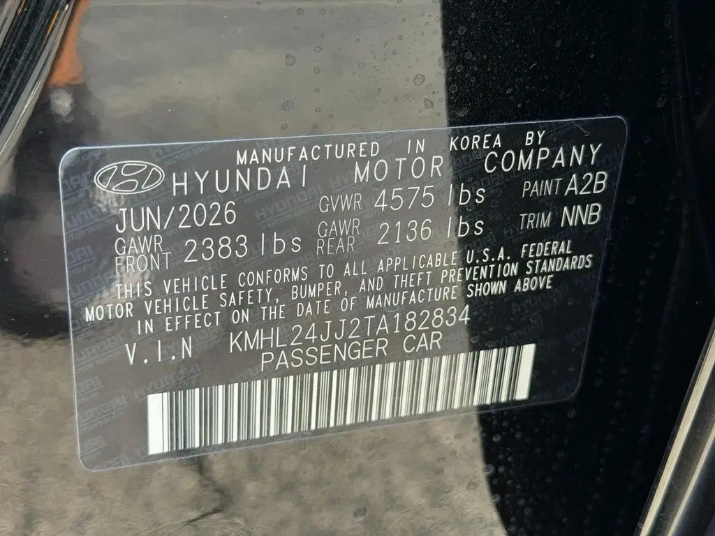2026 Hyundai Sonata - $26,977